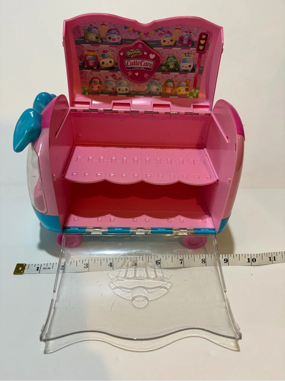 Shopkins Pink and Blue Cutie Car Playset Carry Case